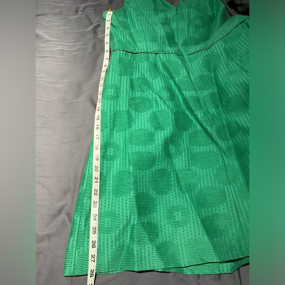 J Crew light corduroy green a line dress with pockets size 14 - Picture 2 of 7